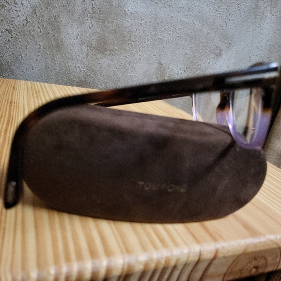 NEW TOM FORD TF5424 56A HAVANA AUTHENTIC EYEGLASSES FRAMES 53-15-140MM W/CASE - Picture 2 of 4